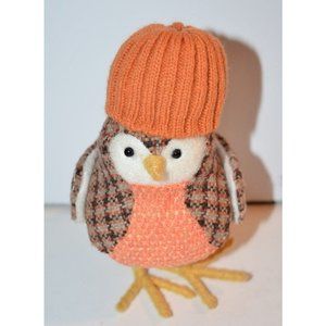 Target Spritz 2017  Fall Harvest Bird Orange Knit Cap Featherly Friends